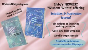 Libby's automatic writing journals, available on Amazon.com at https://amazon.com/author/libbyrogers
